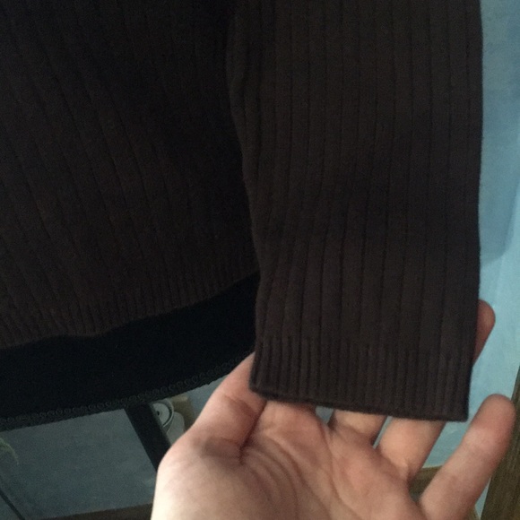 Brown Turtleneck Sweater - Picture 4 of 5